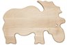 Moose shaped cutting board